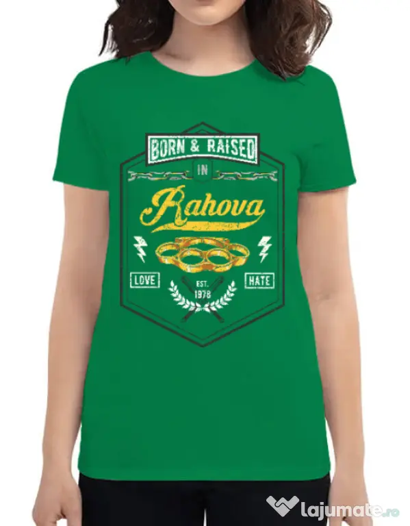Tricou ADLER dama Rahova Verde mediu