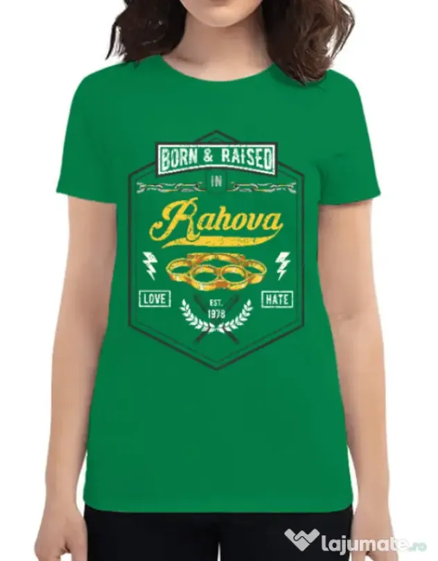 Tricou ADLER dama Rahova Verde mediu