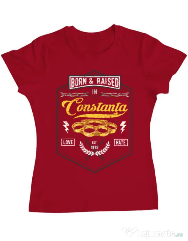 Tricou ADLER dama Constanta Rosu