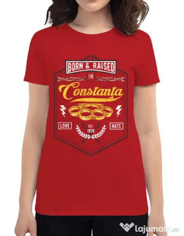 Tricou ADLER dama Constanta Rosu