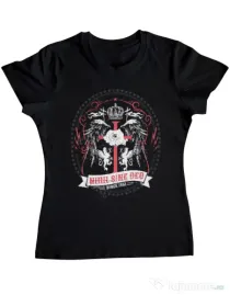 Tricou ADLER dama Nihil Sine Deo Negru