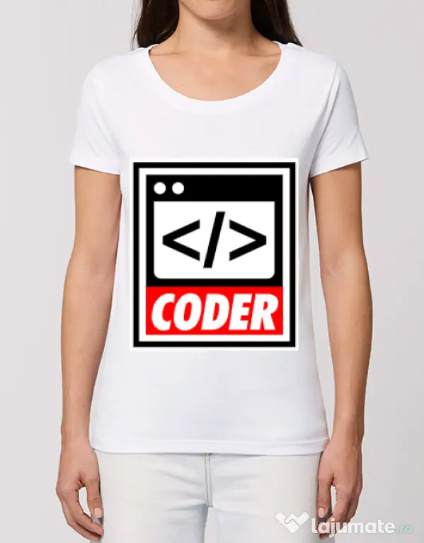 Tricou STANLEY STELLA dama Coder Alb