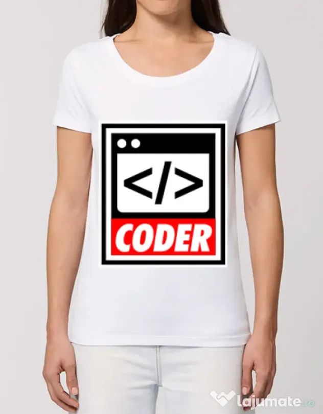 Tricou STANLEY STELLA dama Coder Alb