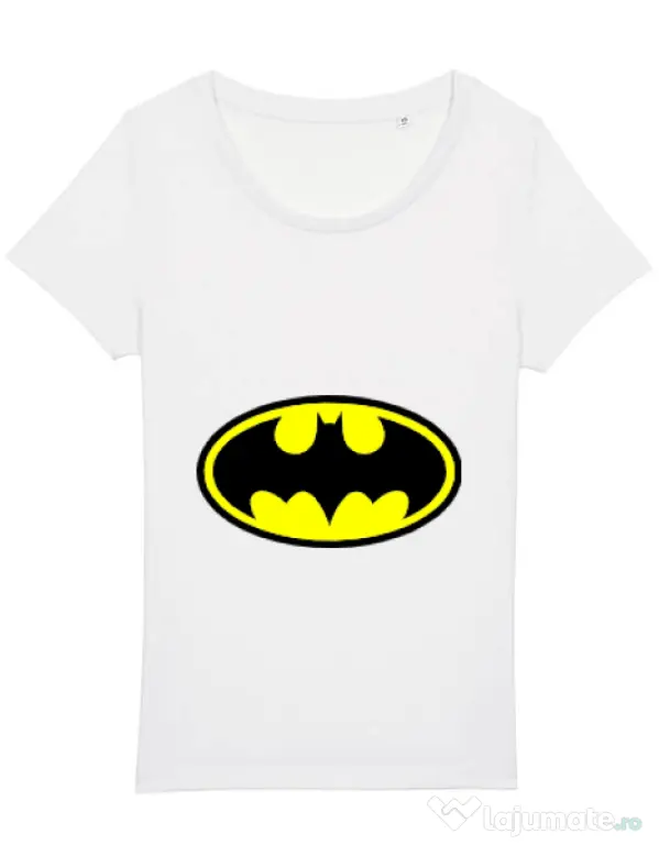 Tricou STANLEY STELLA dama Batman Alb