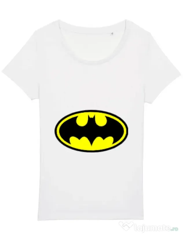 Tricou STANLEY STELLA dama Batman Alb