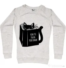 Bluza ADLER dama How to train your human Migdala melanj