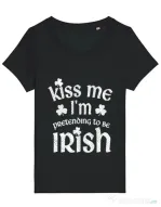 Tricou STANLEY STELLA dama Pretending to be irish Negru