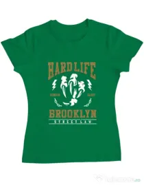 Tricou ADLER dama Hard Life Verde mediu