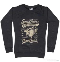 Bluza ADLER dama Speed Racer Negru melanj