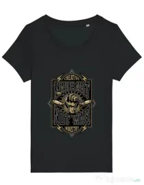 Tricou STANLEY STELLA dama Make Art Not War Negru
