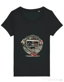 Tricou STANLEY STELLA dama Let's Play Negru