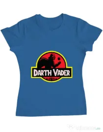 Tricou ADLER dama Darth Vader Albastru azuriu