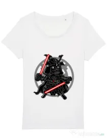 Tricou STANLEY STELLA dama Darkside Samurai Alb