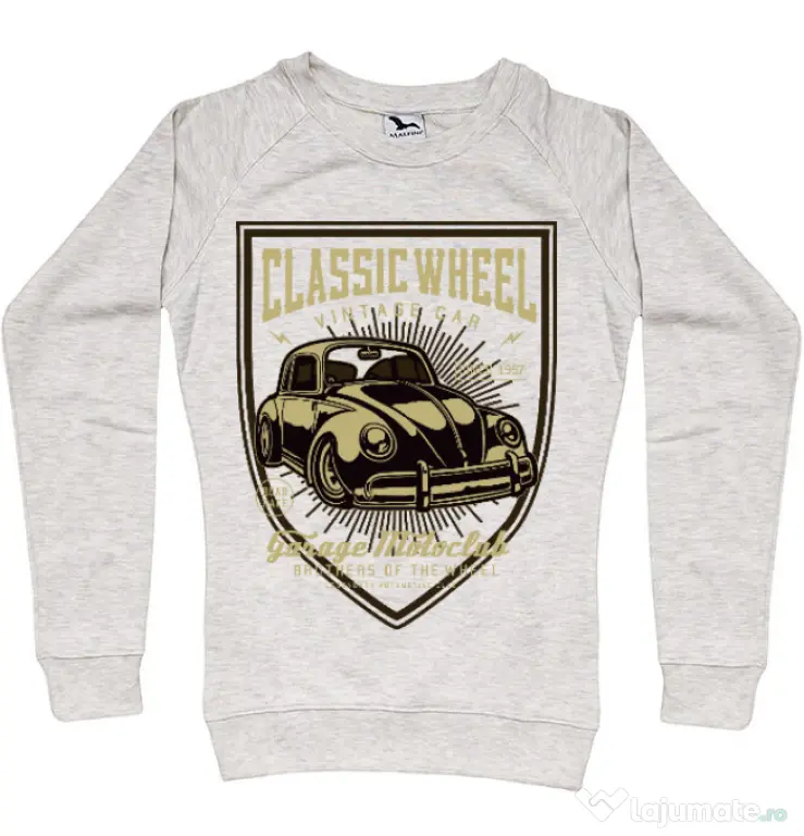 Bluza ADLER dama Classic Wheel Migdala melanj