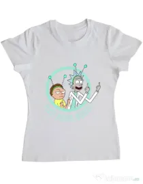 Tricou ADLER dama Peace among worlds Alb