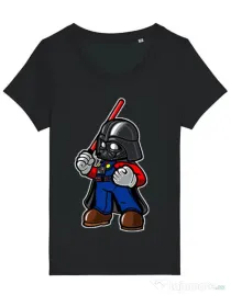 Tricou STANLEY STELLA dama Darth plumber Negru