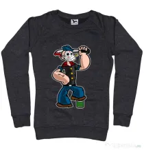 Bluza ADLER dama Sailor Mass Murderer Negru melanj