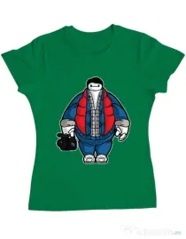 Tricou ADLER dama Baymarty Verde mediu