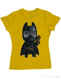 Tricou ADLER dama Darkest Night Galben