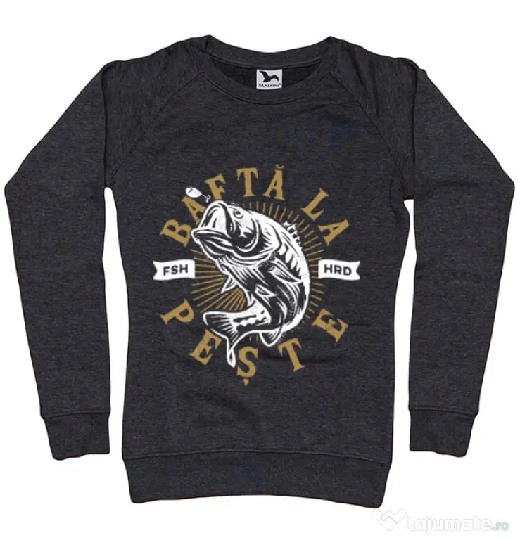 Bluza ADLER dama Bafta la peste Negru melanj