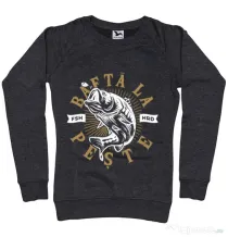 Bluza ADLER dama Bafta la peste Negru melanj
