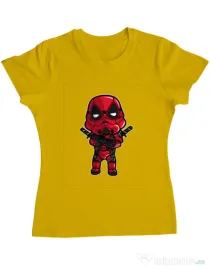 Tricou ADLER dama Deadtrooper Galben