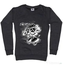Bluza ADLER dama Mr Coffee Negru melanj