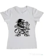 Tricou ADLER dama Fighter Alb