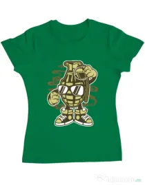 Tricou ADLER dama Grenade Verde mediu