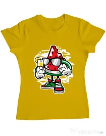 Tricou ADLER dama Stay Fresh Galben