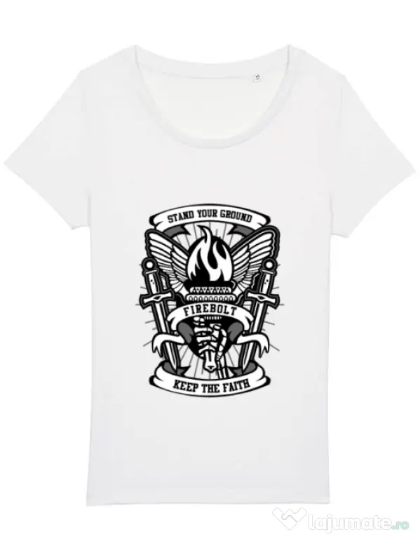 Tricou STANLEY STELLA dama Torch Alb