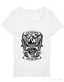 Tricou STANLEY STELLA dama Torch Alb