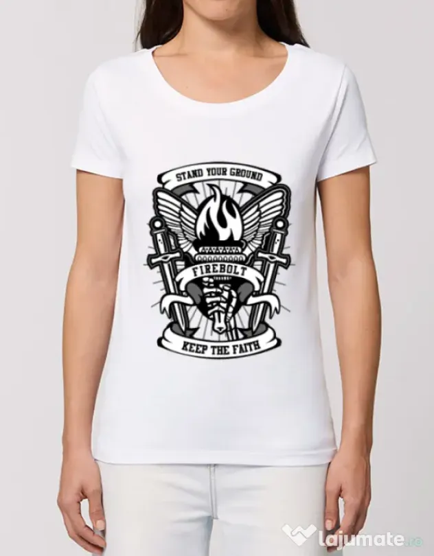 Tricou STANLEY STELLA dama Torch Alb