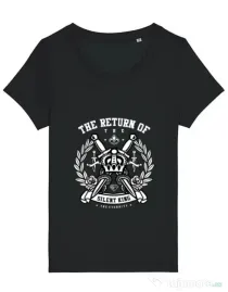 Tricou STANLEY STELLA dama Crown Negru