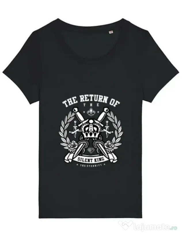 Tricou STANLEY STELLA dama Crown Negru