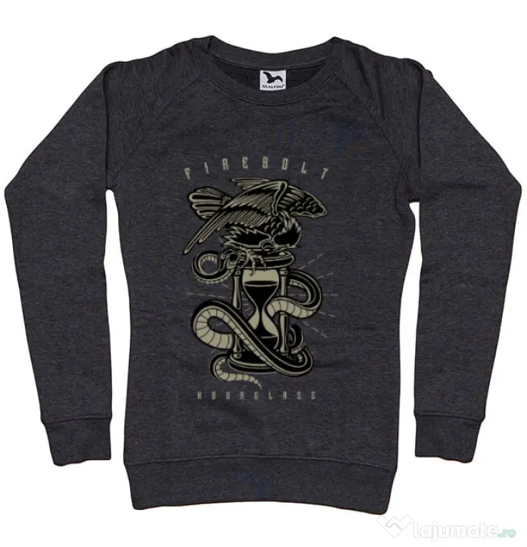 Bluza ADLER dama Hourglass Negru melanj