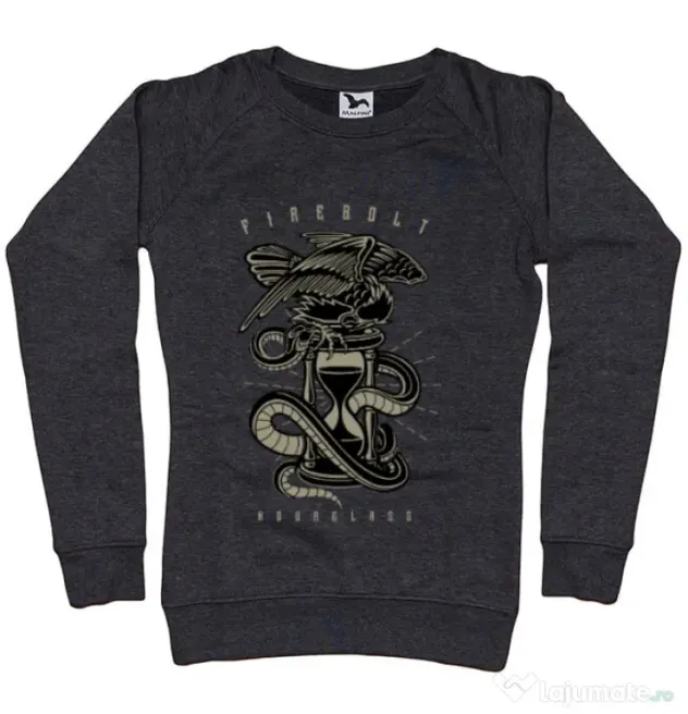 Bluza ADLER dama Hourglass Negru melanj
