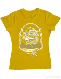 Tricou ADLER dama Ship Galben