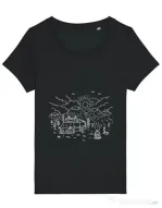 Tricou STANLEY STELLA dama Wander Negru