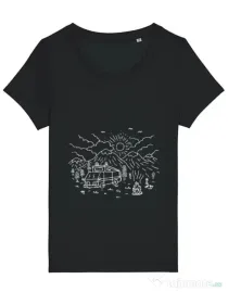 Tricou STANLEY STELLA dama Wander Negru