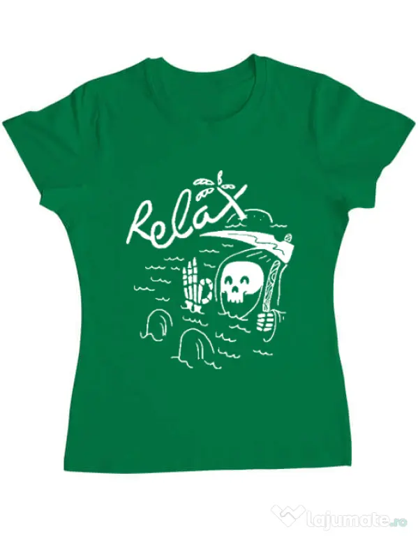 Tricou ADLER dama Relax Verde mediu