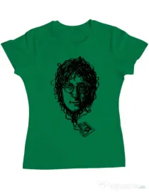 Tricou ADLER dama Imagine Cassette Verde mediu