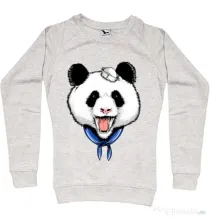 Bluza ADLER dama Panda Sailor Migdala melanj
