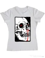 Tricou ADLER dama Peek Alb