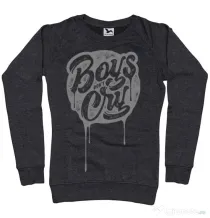 Bluza ADLER dama Boys Dont Cry Negru melanj