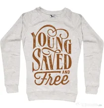 Bluza ADLER dama Young Saved And Free Migdala melanj