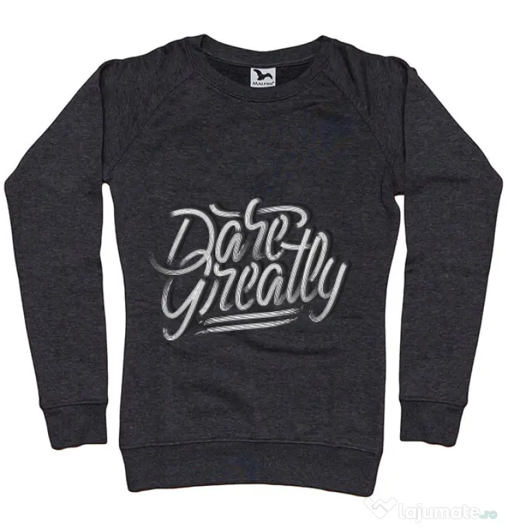 Bluza ADLER dama Dare Greatly Negru melanj