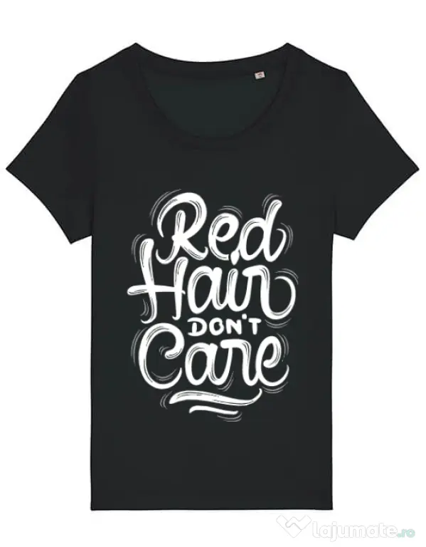 Tricou STANLEY STELLA dama Red Hair Dont Care Negru