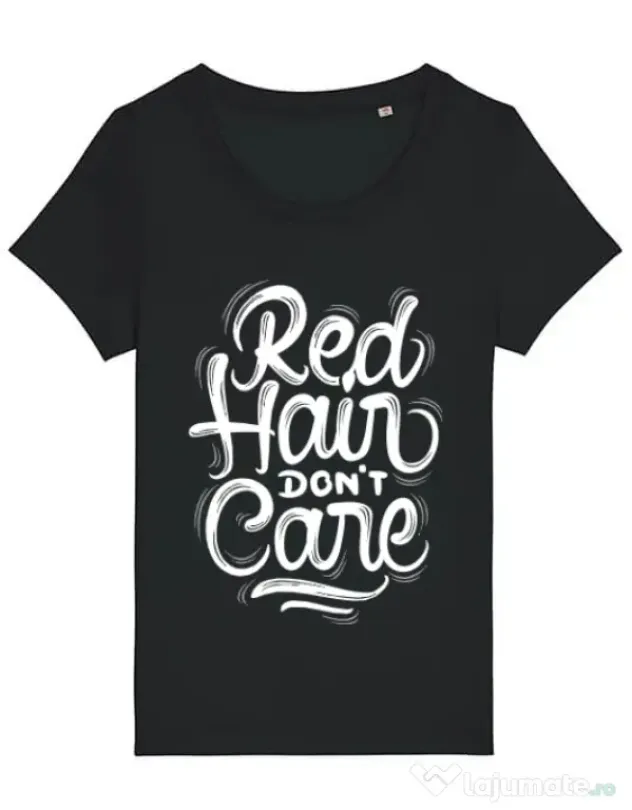 Tricou STANLEY STELLA dama Red Hair Dont Care Negru