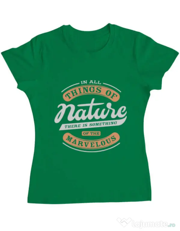 Tricou ADLER dama Nature Verde mediu